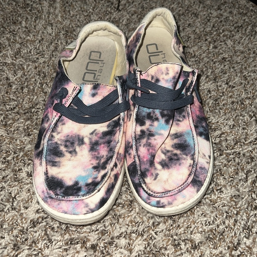 Tie dye Hey Dudes